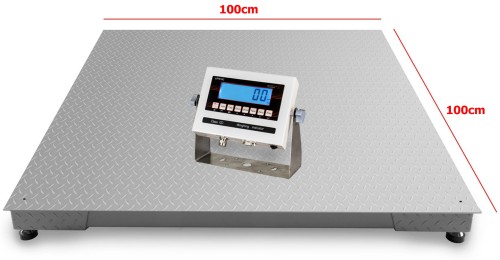 waga magazynowa platformowa 1,0x1,0m 600kg legalizacja
