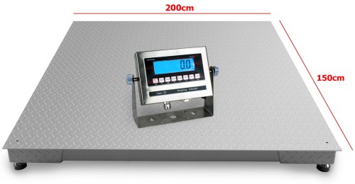 Waga platformowa 150x200cm 5t legalizacja wzmocniona premium