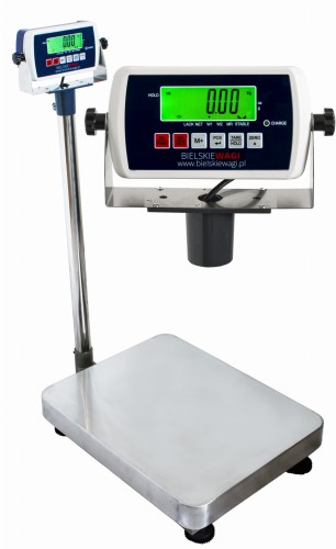 Elektroniczna waga magazynowa 40x50cm 150kg z legalizacją Bielskie Wagi