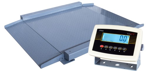 Waga platformowa najazdowa 600 kg 1,2x1,2 m – idealna do palet i wózków