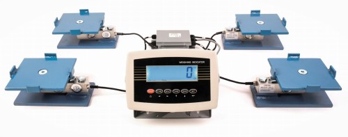 WAGA POD MIESZALNIK PASZ , ZBIORNIK Z MLEKIEM 4 CZUJNIKI